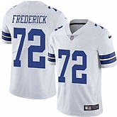 Nike Dallas Cowboys #72 Travis Frederick White NFL Vapor Untouchable Limited Jersey,baseball caps,new era cap wholesale,wholesale hats